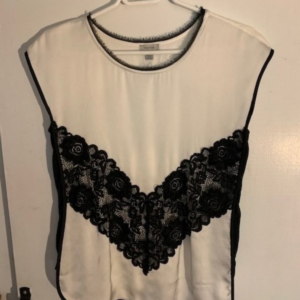 Tristan XS Camisole Black & white
